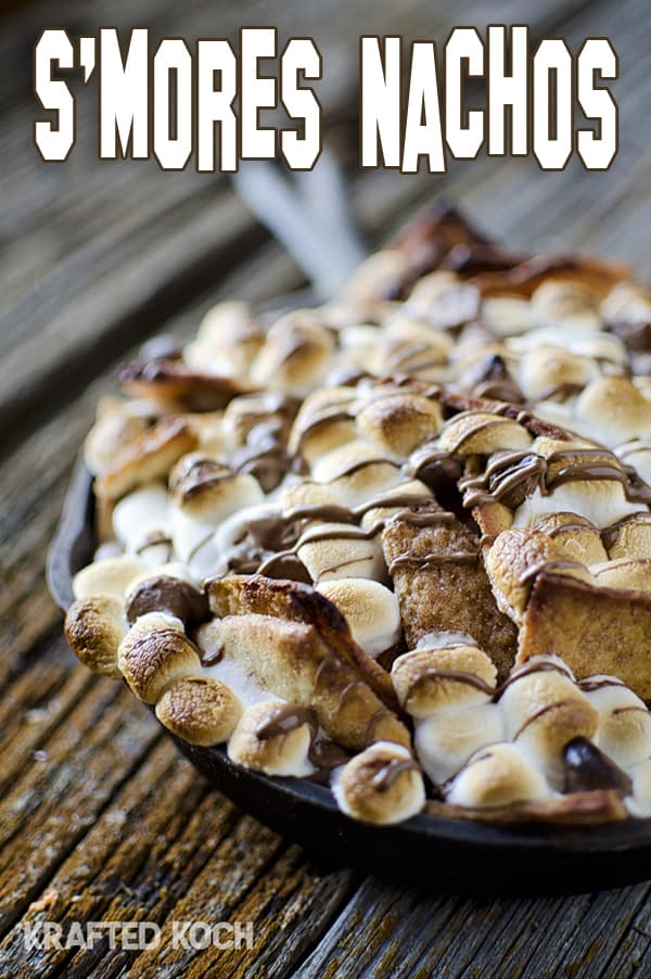S'mores Nachos - Lavibu S'mores Week