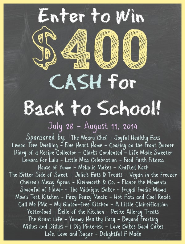 $400 cash back to school giveaway - Lavibu