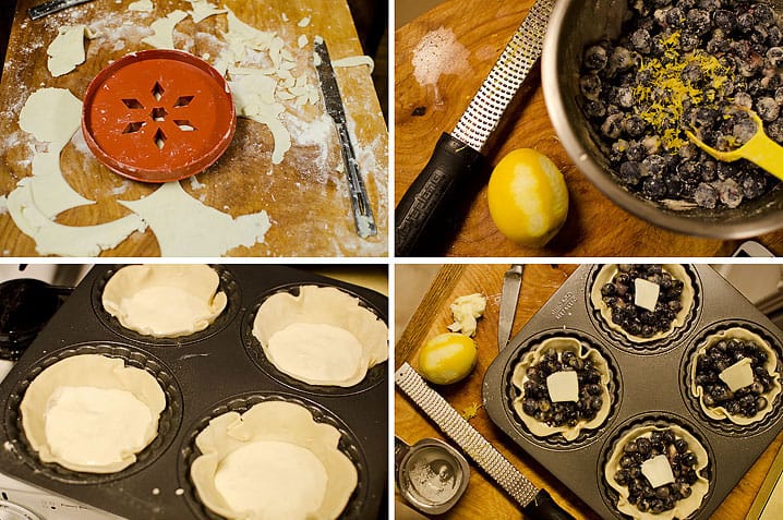 Mini Blueberry & Meyer Lemon Cream Pies - Lavibu