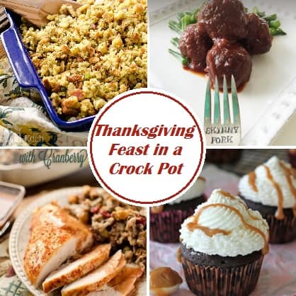Thanksgiving Feast in a Crock Pot - Lavibu