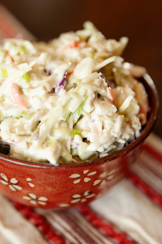 Light Bleu Cheese Broccoli Slaw