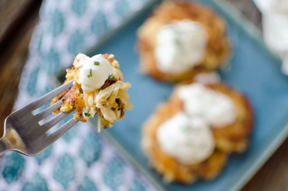 Cheddar Bacon Loaded Hashbrown Patties - Lavibu