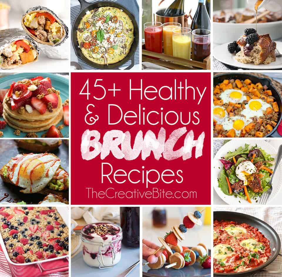 45+ Healthy & Delicious Brunch Recipes - Lavibu