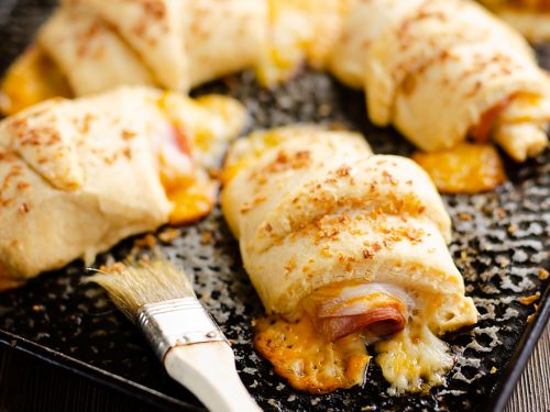 Hot Ham & Cheese Roll Ups