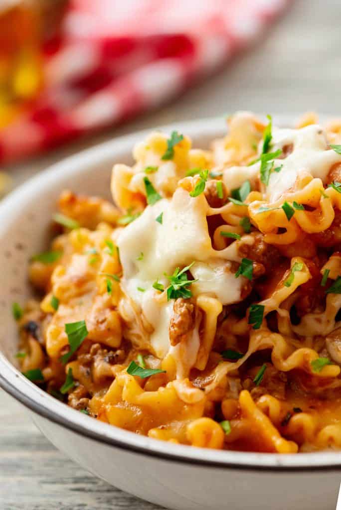 Easy Lasagna Skillet Recipe