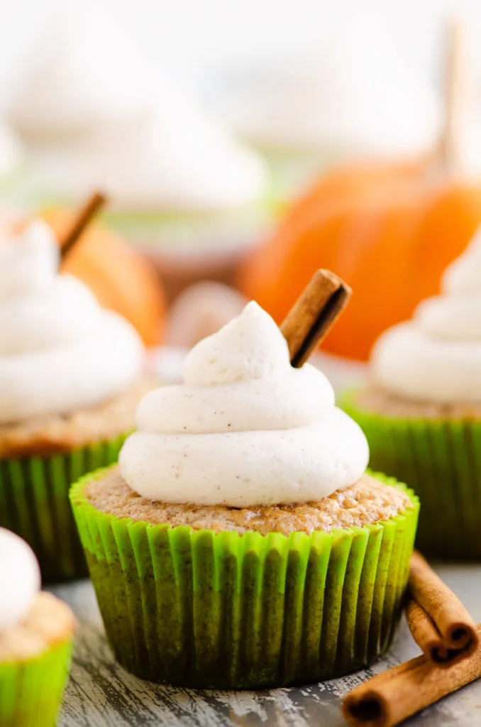 Fall Spiced Cupcakes