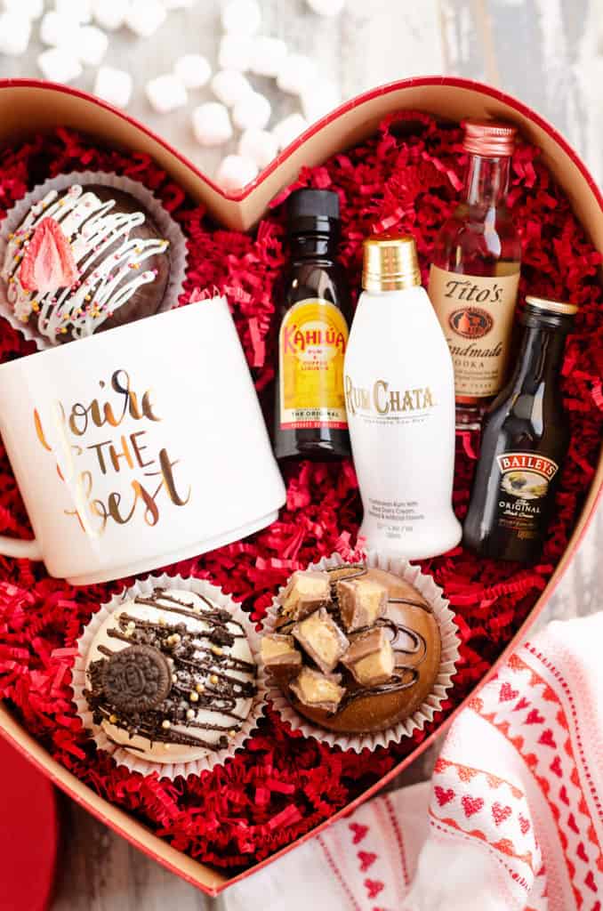 Boozy Hot Cocoa Bomb Valentine Gift Idea