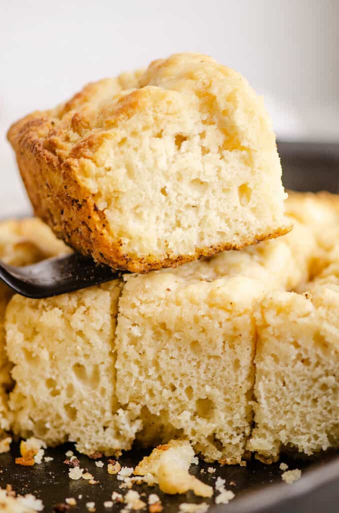 Roasted Garlic Butter Swim Biscuits
