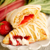 Strawberry Rhubarb Turnovers